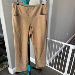 J. Jill Women's Straight Leg Tan Pants